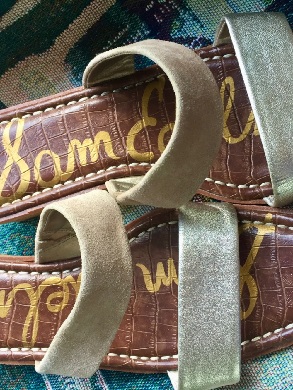 Sam Edelman Vena wedge sandals, women’s size 7.